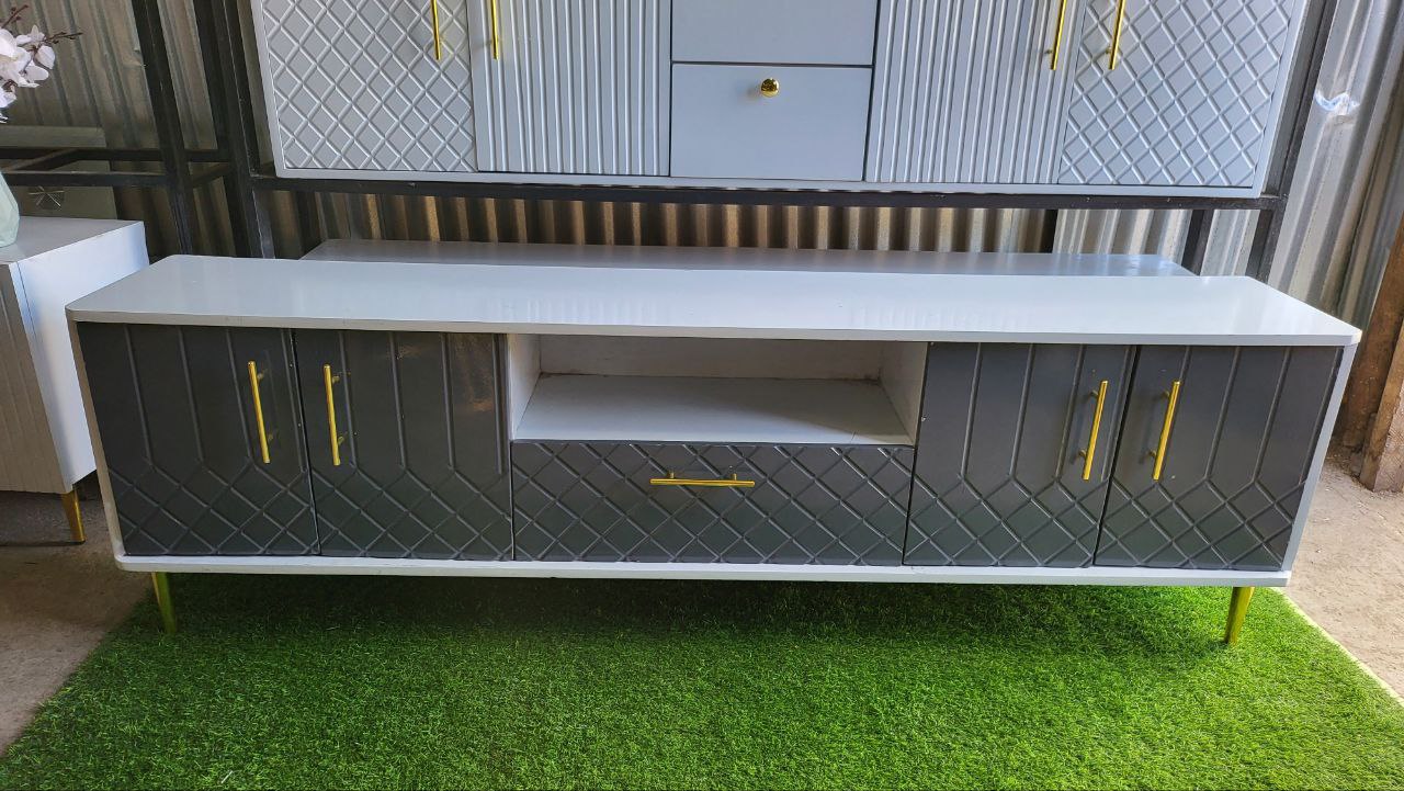 Gray Door Tv Stand