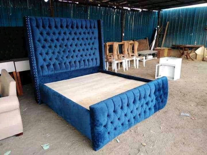 Blue Big Bed Set