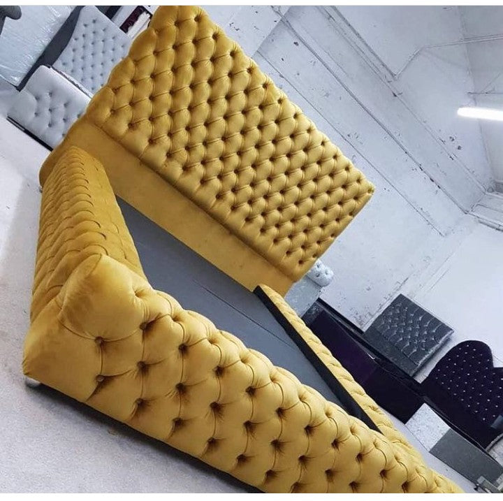 Yellow Big Bed Set