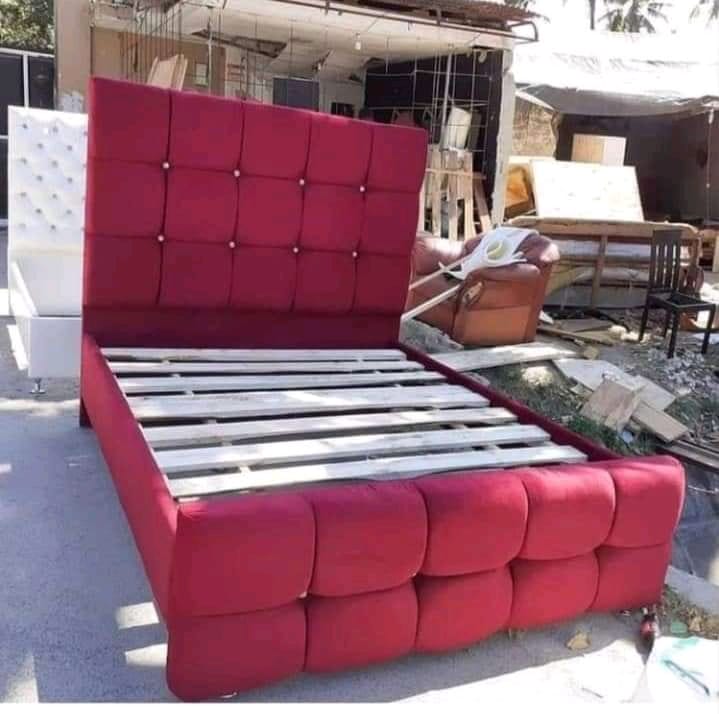 Claret Red Big Bed Set