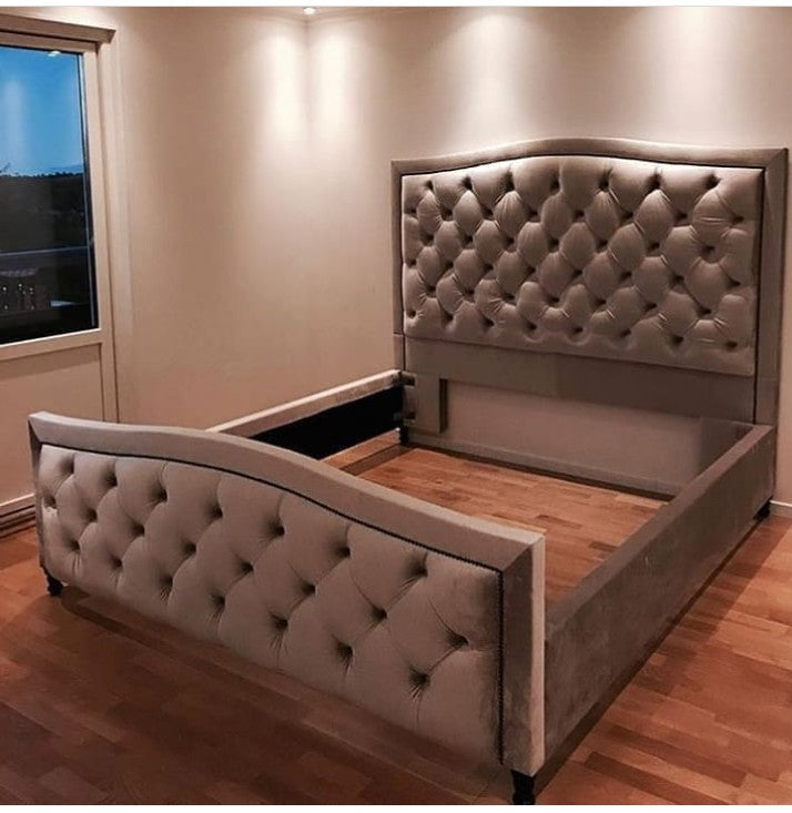 Bed Big Beige