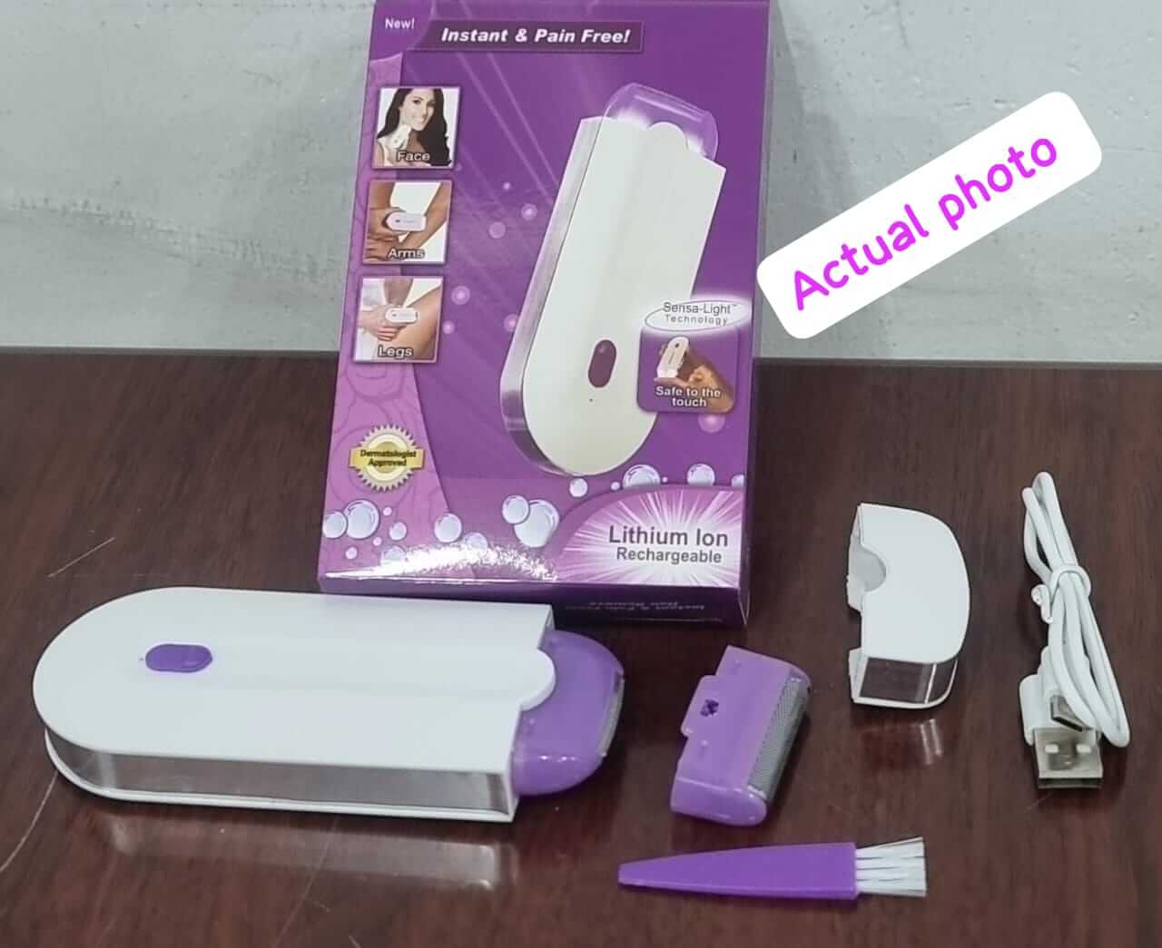 Pain-Free Electric Hair Remover - Best Rechargeable Shaver
