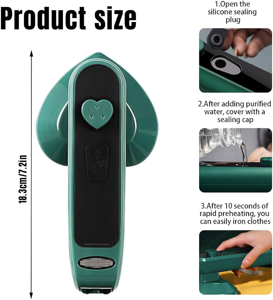 Mondee Mini Portable Steam Iron.