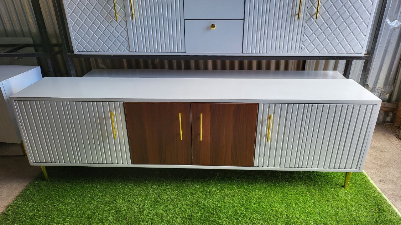 Brown Mid Tv Stand