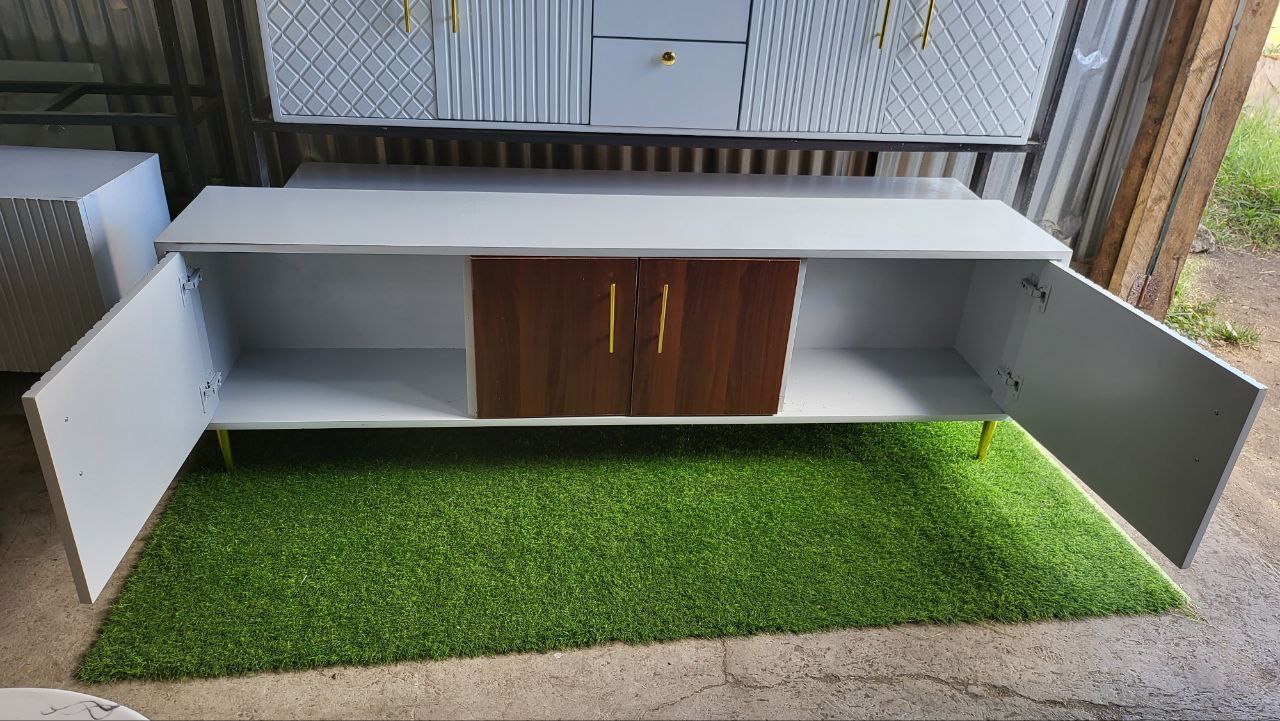 Brown Mid Tv Stand