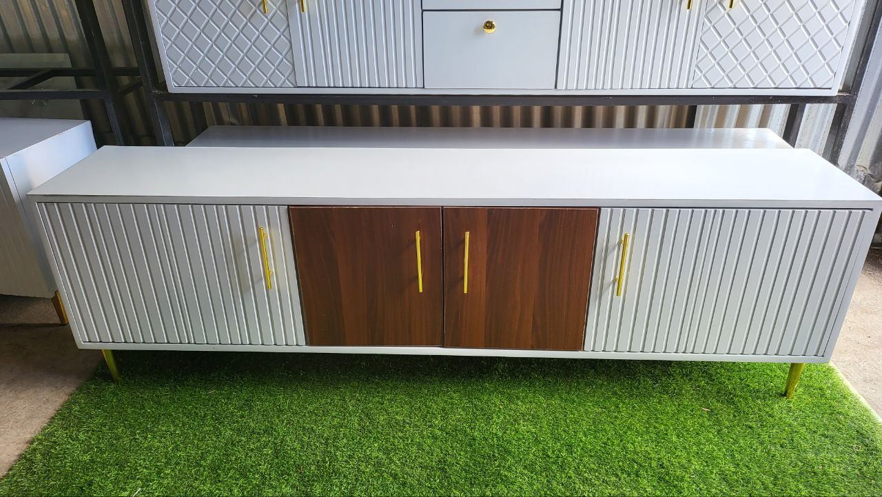 Brown Mid Tv Stand