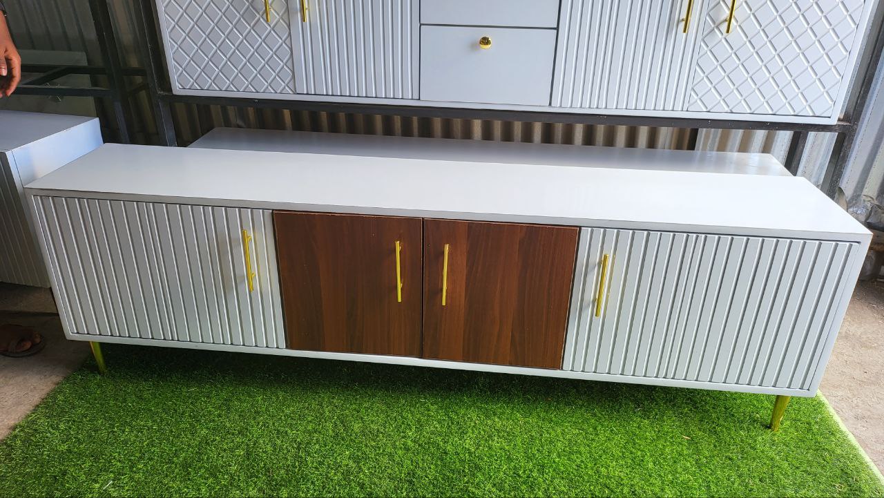 Brown Mid Tv Stand