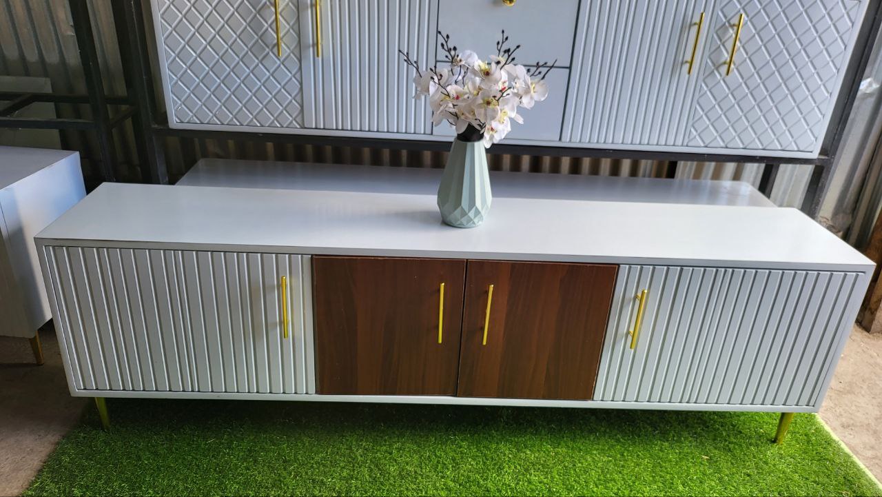 Brown Mid Tv Stand
