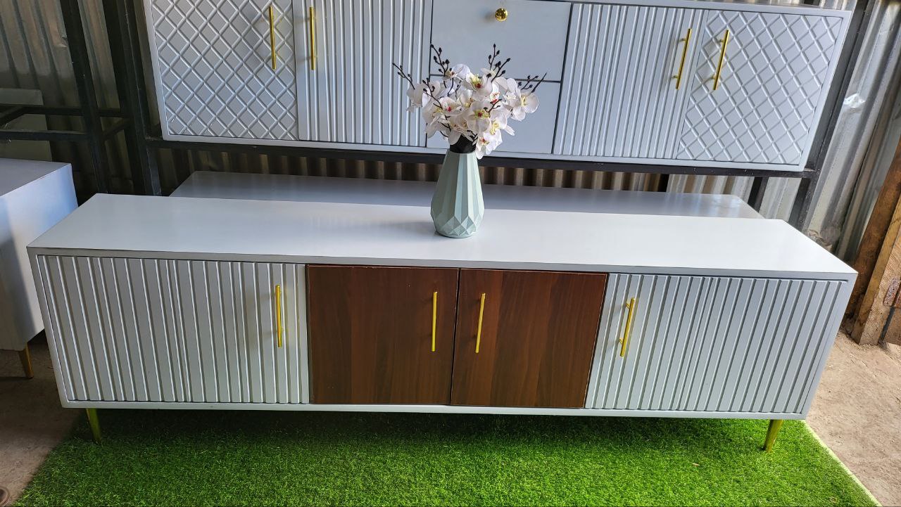 Brown Mid Tv Stand