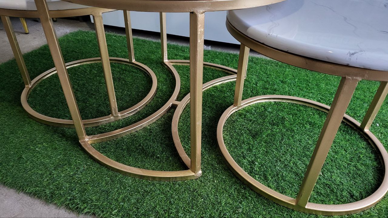 Ngoma 3 Set Round Coffee Table