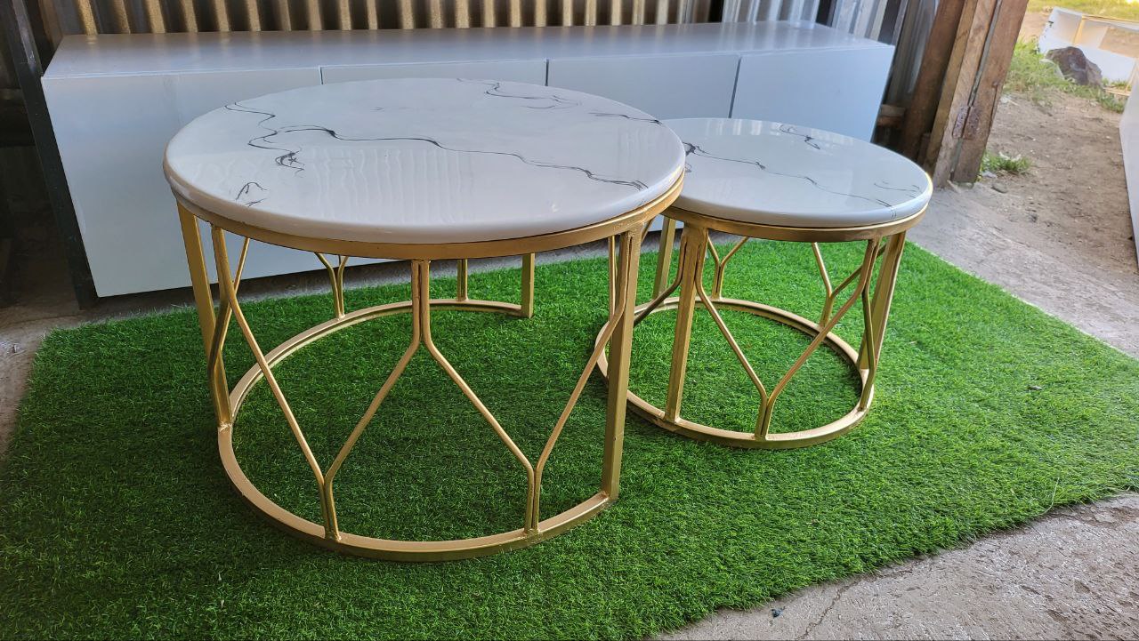Diamond Round 2 Set Coffee Table