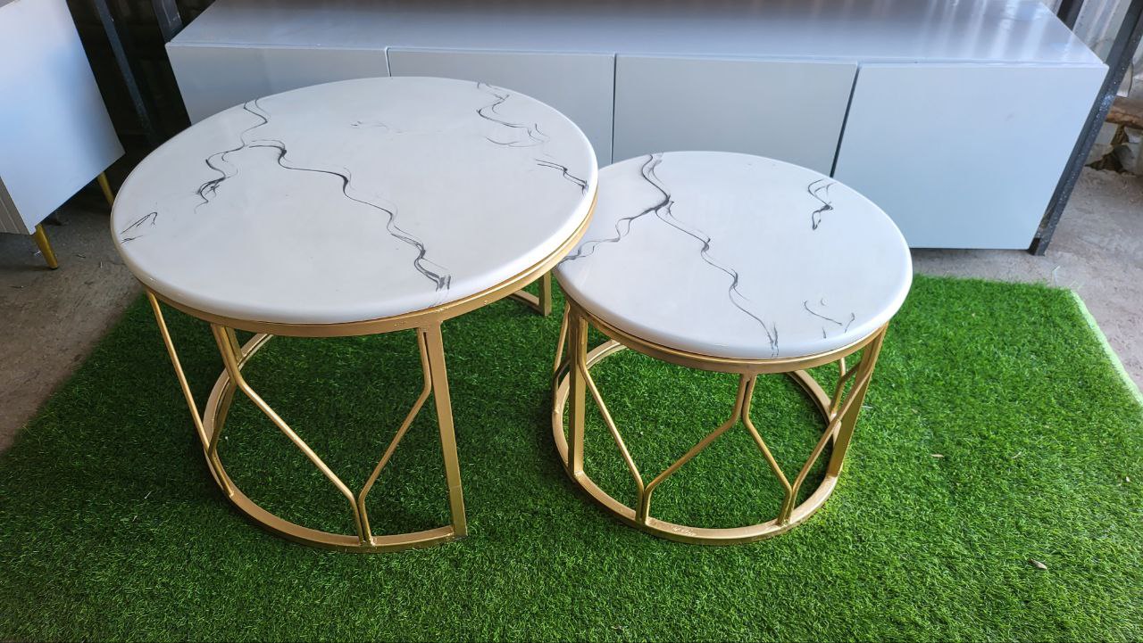 Diamond Round 2 Set Coffee Table