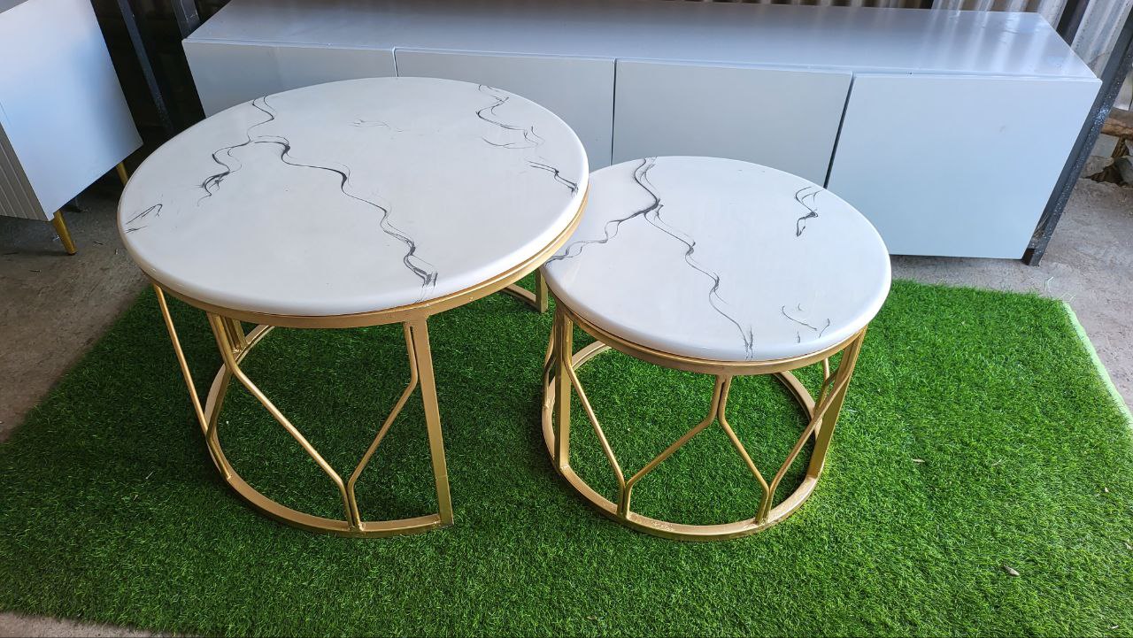 Diamond Round 2 Set Coffee Table