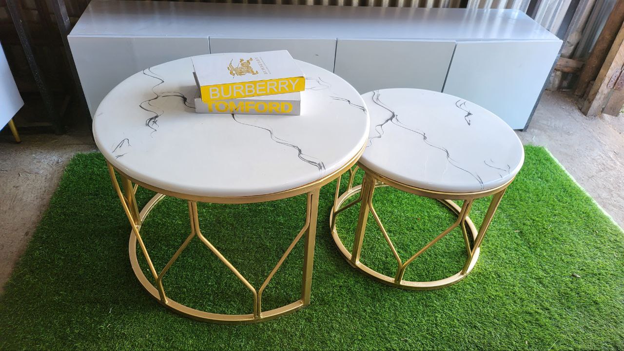 Diamond Round 2 Set Coffee Table