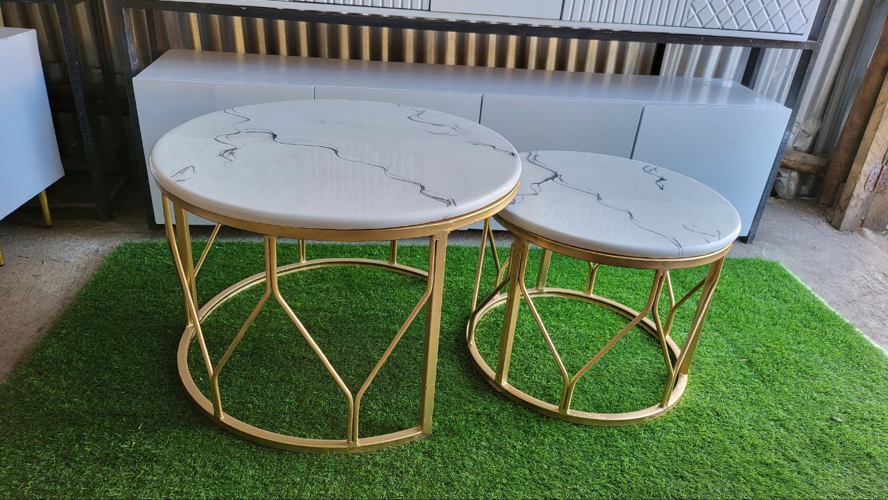 Diamond Round 2 Set Coffee Table