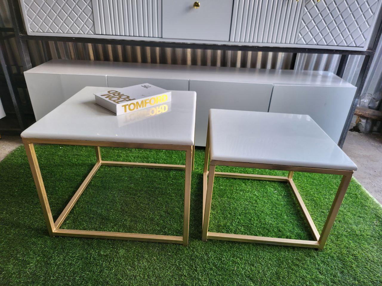 Square Double Coffee Set