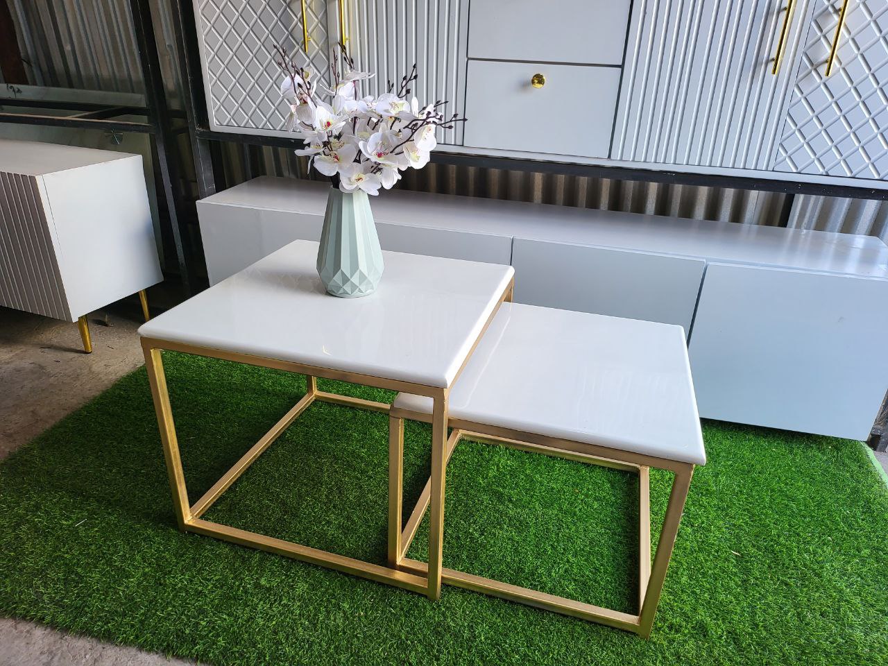 Square Double Coffee Set