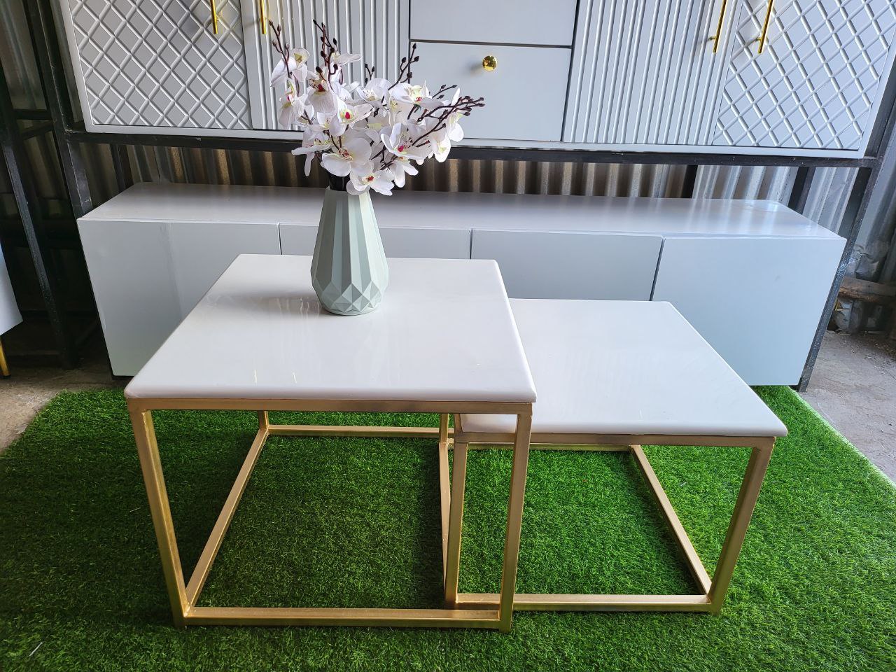 Square Double Coffee Set