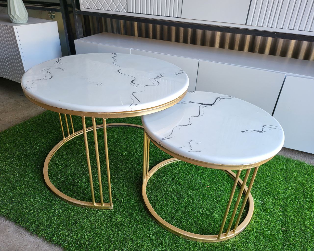 Dee 2 Set Round Coffee Table