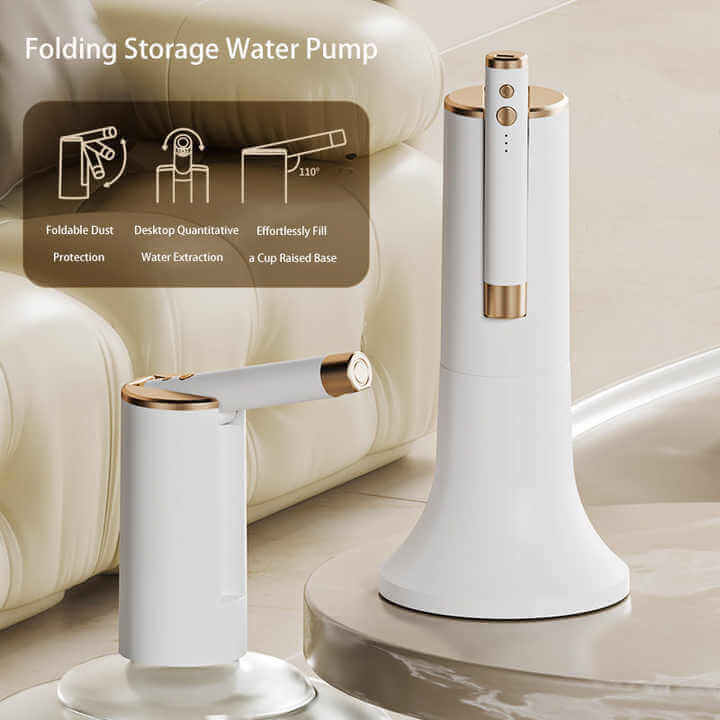 Mondee Sleek Foldable Water Dispenser Pump with Quantitative Filling.
