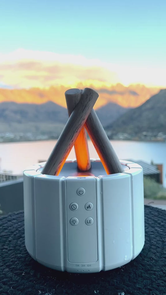 Mondee's Bonfire Comfort Humidifier with Remote